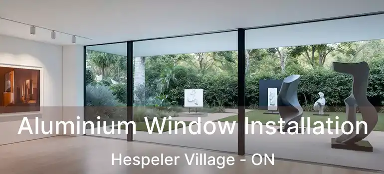  Aluminium Window Installation Hespeler Village - ON