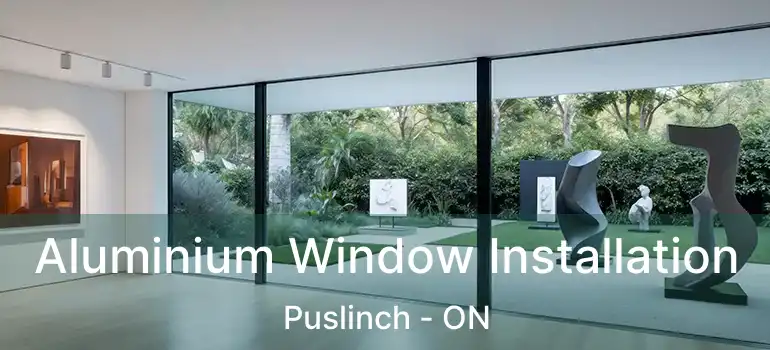  Aluminium Window Installation Puslinch - ON