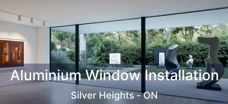  Aluminium Window Installation Silver Heights - ON