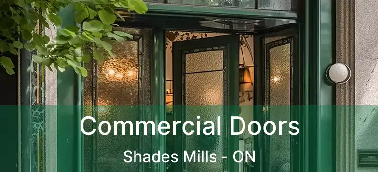  Commercial Doors Shades Mills - ON