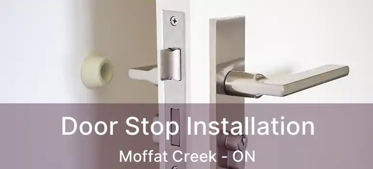 Door Stop Installation Moffat Creek - ON
