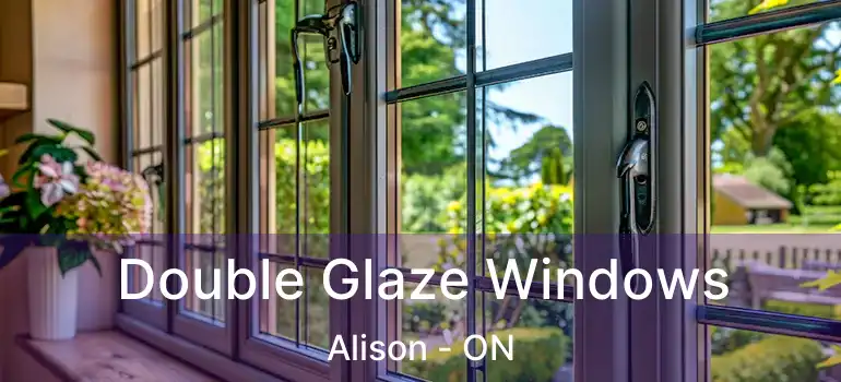 Double Glaze Windows Alison - ON