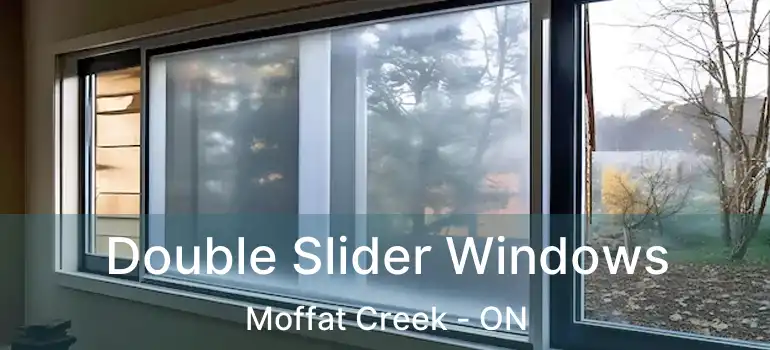  Double Slider Windows Moffat Creek - ON