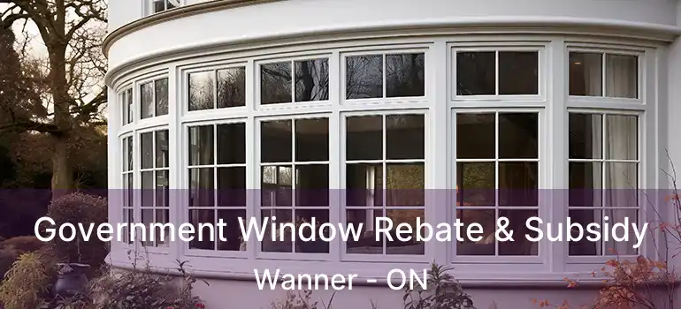  Government Window Rebate & Subsidy Wanner - ON