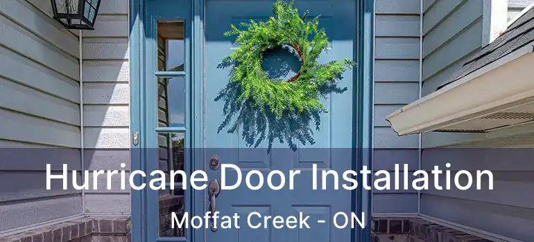  Hurricane Door Installation Moffat Creek - ON