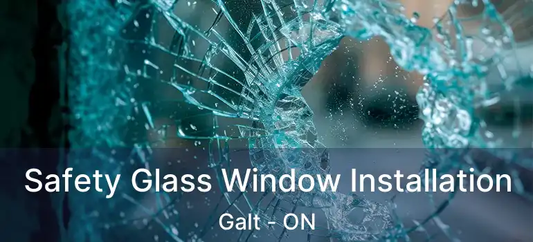  Safety Glass Window Installation Galt - ON
