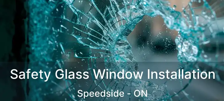  Safety Glass Window Installation Speedside - ON