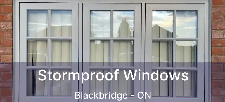 Stormproof Windows Blackbridge - ON