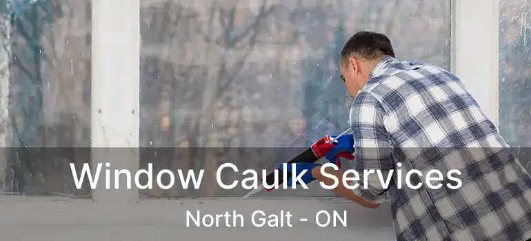 Window Caulk Services North Galt - ON
