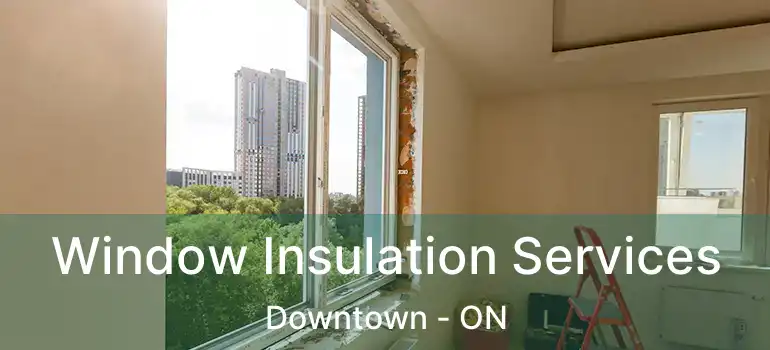Window Insulation Services Downtown - ON