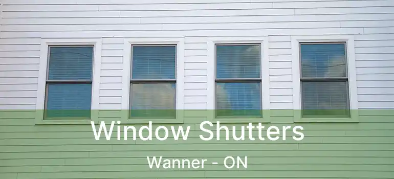 Window Shutters Wanner - ON